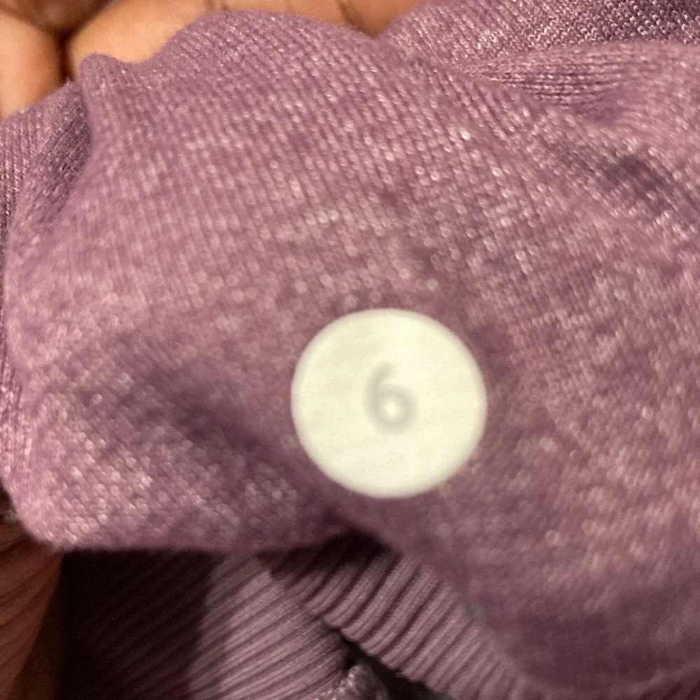 Lululemon Dance Studio Jacket Dusky Lavender / Heathered‎ Dusky Lavender Size 6